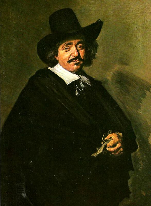 Frans Hals mansportratt oil painting picture